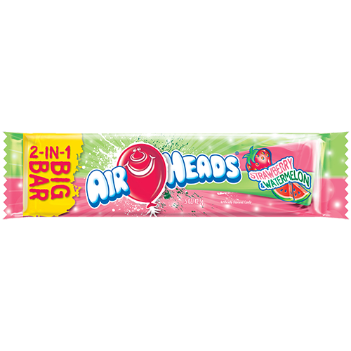 Airheads Big Bar Strawberry & Watermelon 1.5oz