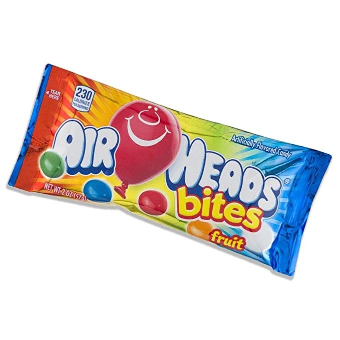 Airheads Bites Fruit 2oz (BEST BY: MAY 2024)