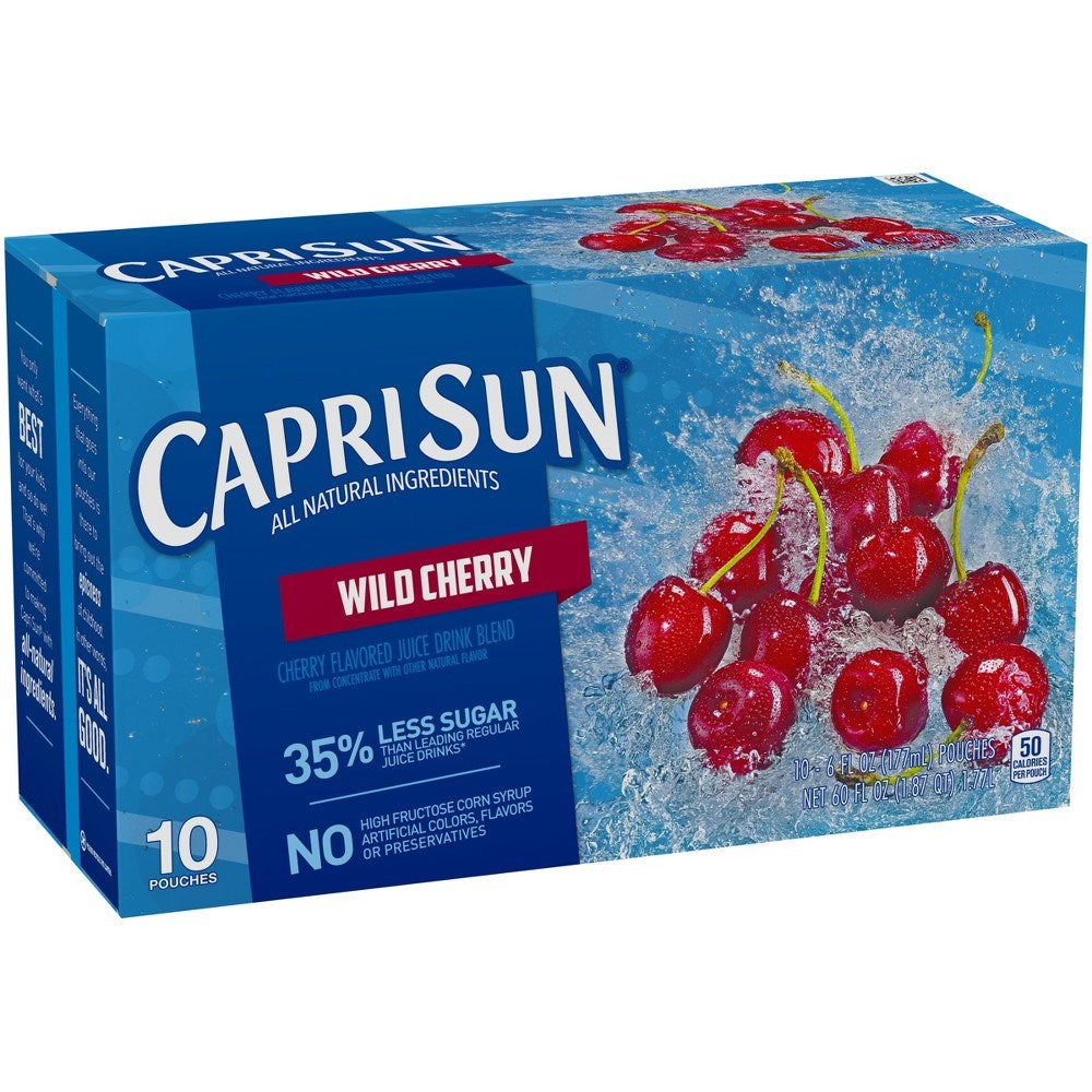 Capri Sun Wild Cherry 10 Pack