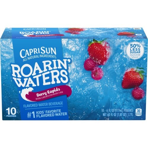 Capri Sun Roarin' Waters Berry Rapids 10 Pack (BEST BY: MARCH 2024)