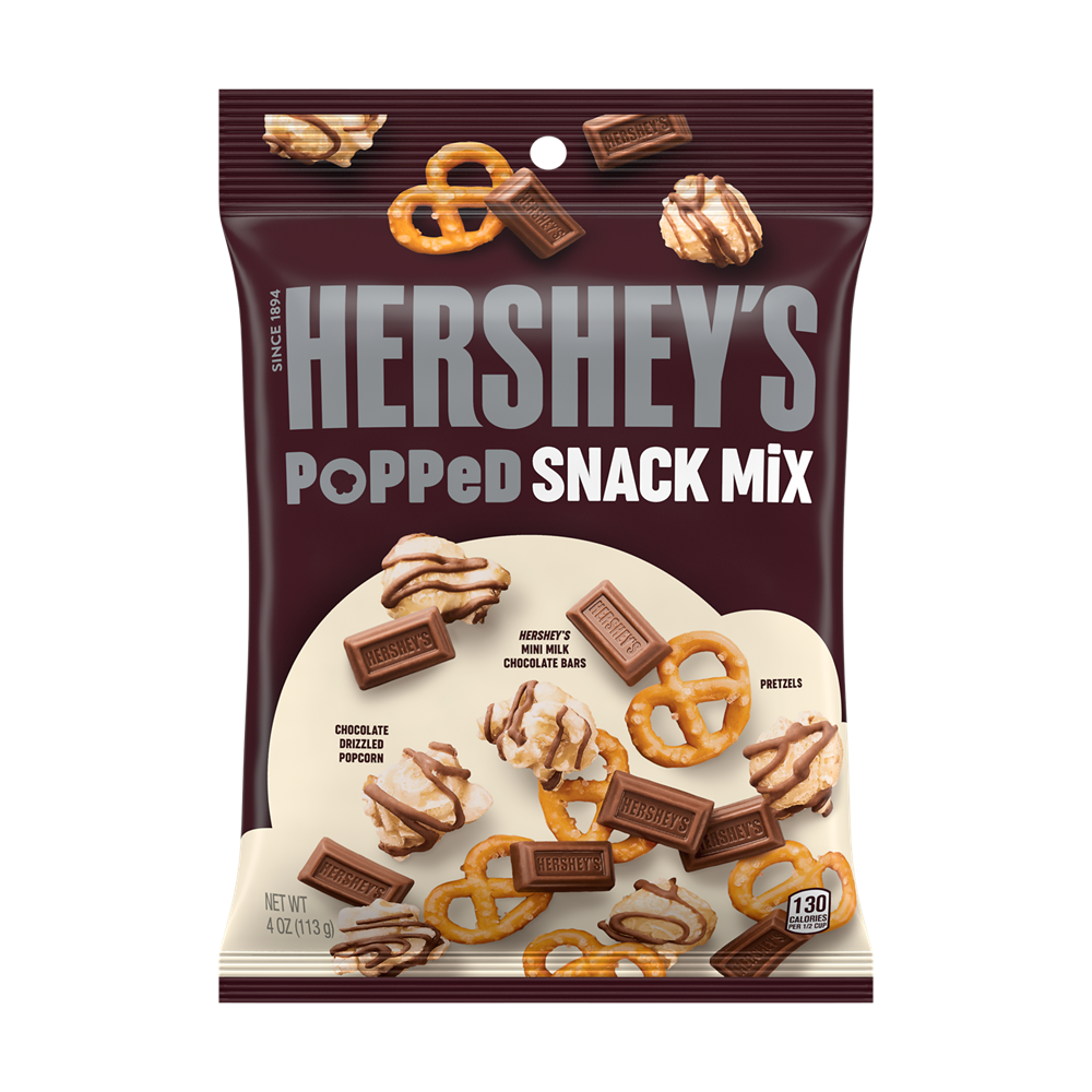 Hershey's Popped Snack Mix 4oz