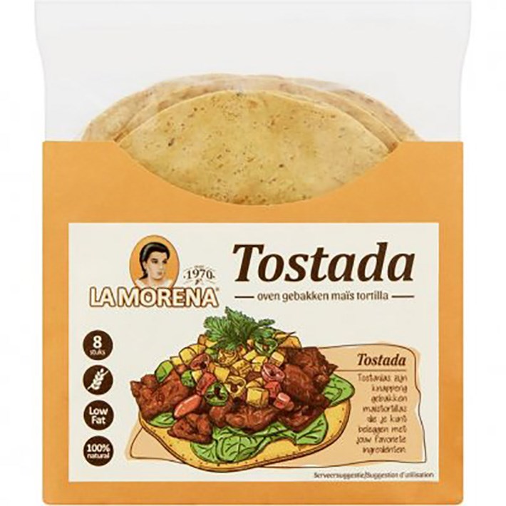 La Morena Tostadas 8 Pack