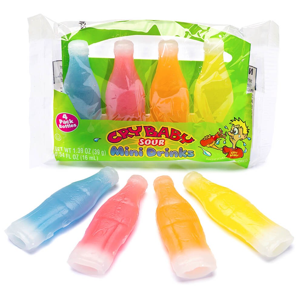 Cry Baby Sour Mini Drinks 4pc