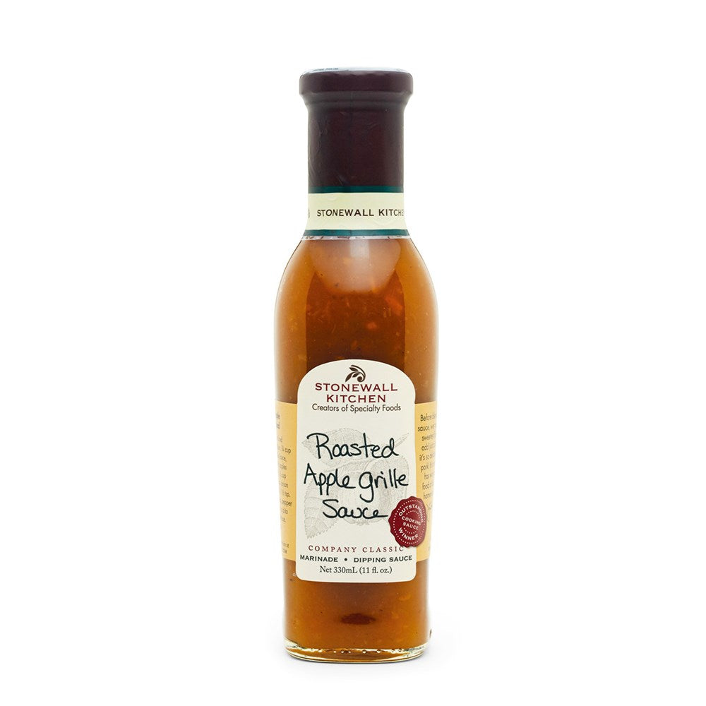 Stonewall Kitchen Roasted Apple Grille Sauce 11oz (BEST BY: MAY 2023)