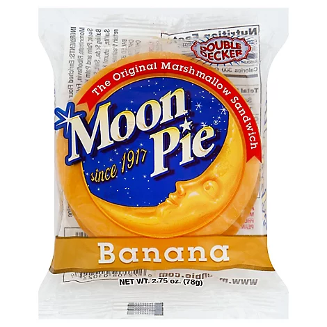 Moon Pie Double Decker Banana 2.75oz(BEST BY OCT 2022)