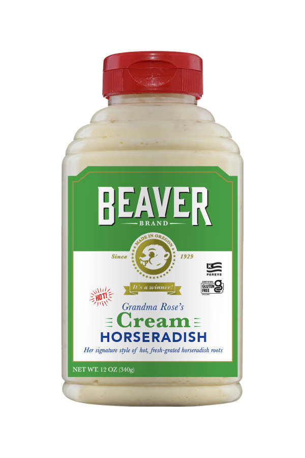 Beaver Hot Cream Horseradish 12oz