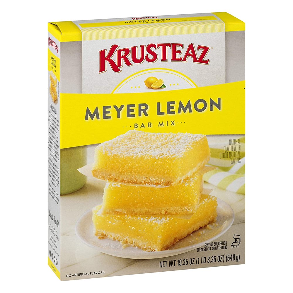 Krusteaz Meyer Lemon Bar Mix 19.35oz USAFoods