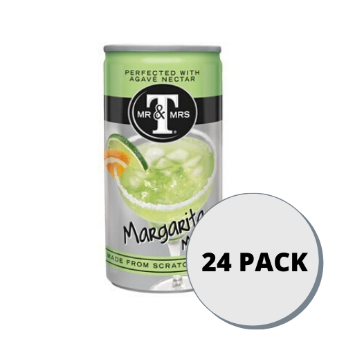 Mr & Mrs T's Margarita 24 Pack / 5.5oz Cans