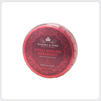 Harney & Sons Royal English Breakfast Tagalong Tin 5ct