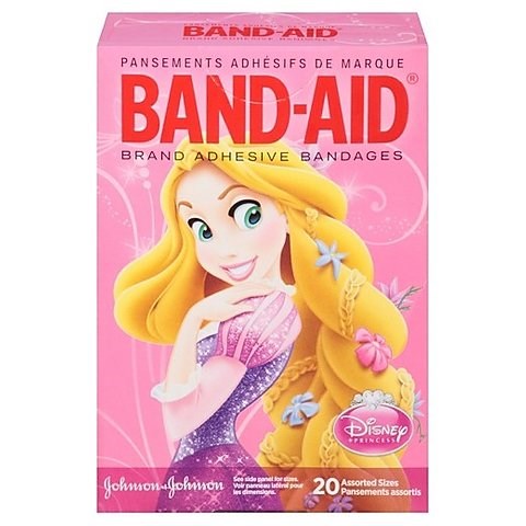 Band-Aid Adhesive Bandages Disney Princesses 20ct
