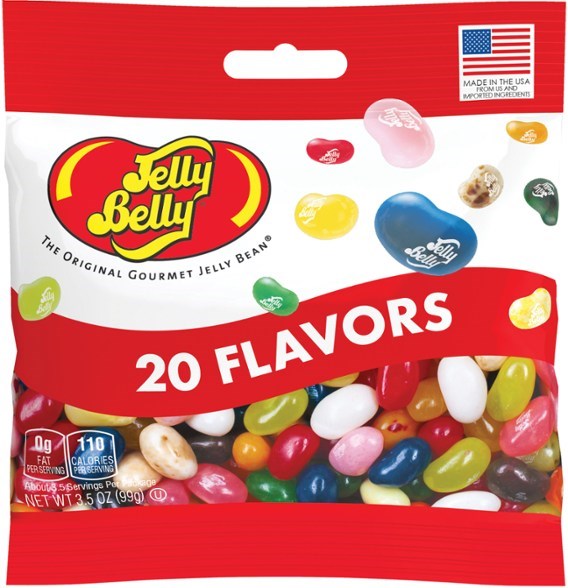 Jelly Belly 20 Flavors Jelly Beans 3.5oz