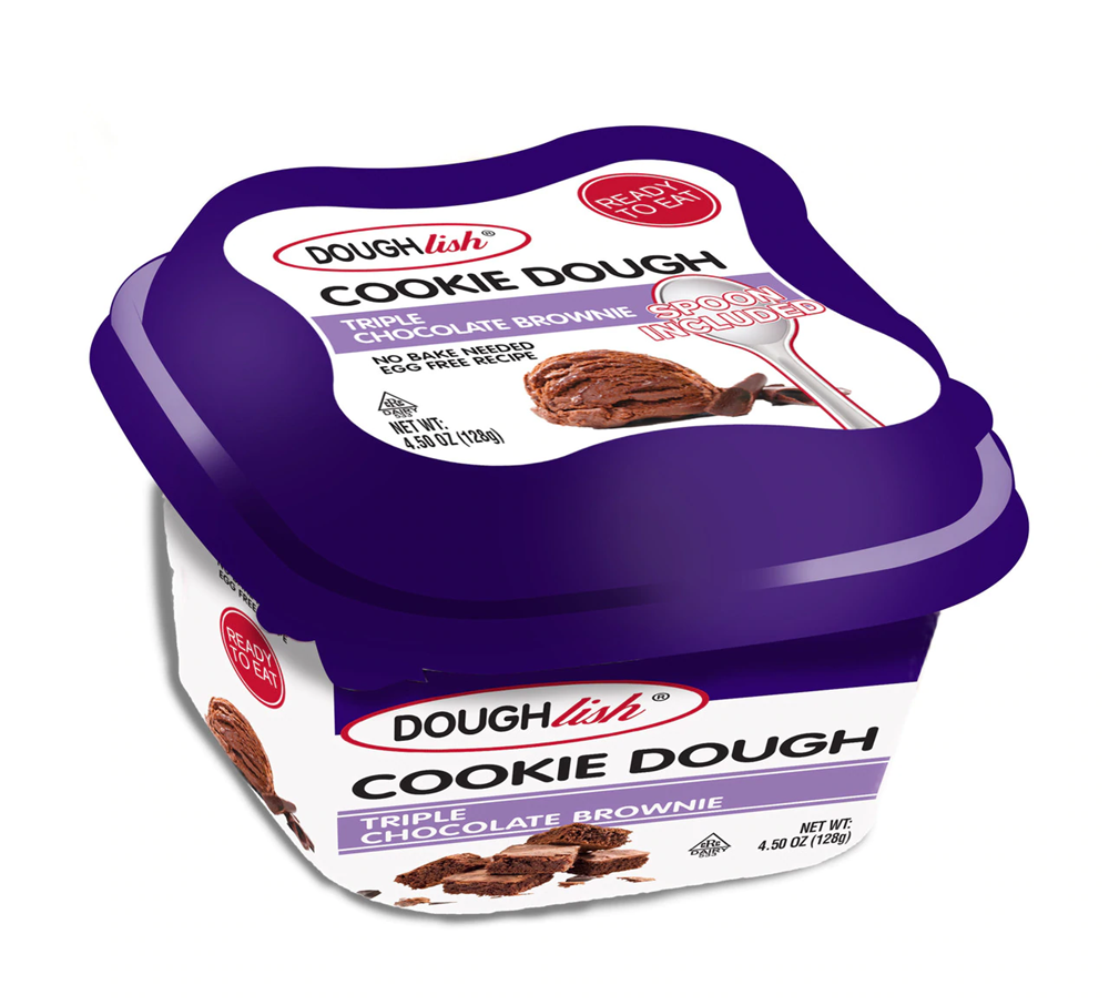 Doughlish Triple Chocolate Brownie Cookie Dough 4.5oz