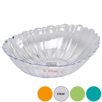 Scalloped Edge Serving Bowl Oval