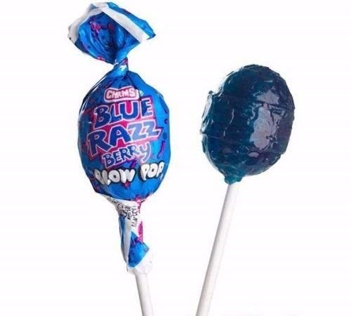 Charms Blue Razz Berry Blow Pop