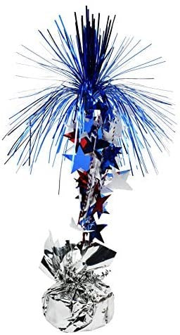 Patriotic Tinsel Centerpiece 1.0oz
