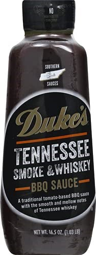 Duke's Tennessee Smoke & Whiskey BBQ Sauce 16.5oz (BEST BY: FEB 2024)