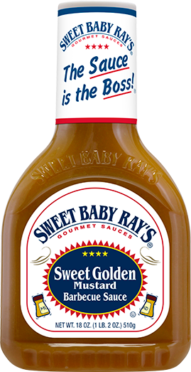 Sweet Baby Ray's Sweet Golden Mustard BBQ Sauce 18oz (BEST BY: OCT 25)