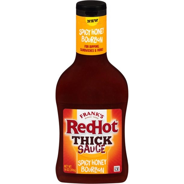 Frank's RedHot Spicy Honey Bourbon Thick Hot Sauce 14oz