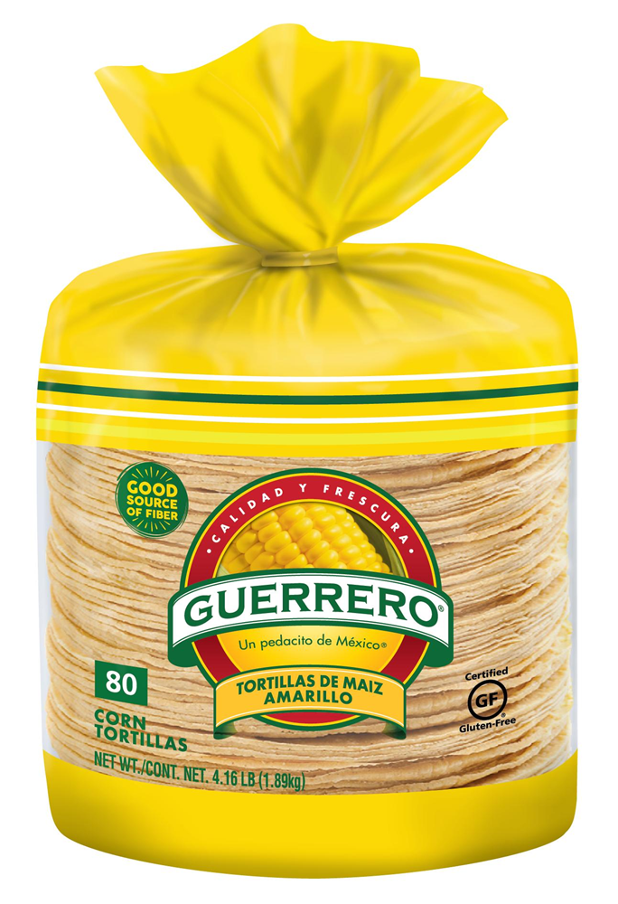 Guerrero WHITE Corn Tortillas 80ct
