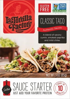 La Tortilla Factory Classic Taco Skillet Sauce Starter 3oz