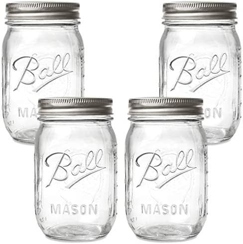 Ball Keepsake Canning Jar Pint 16oz 4 pack
