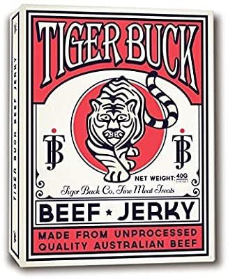 Tiger Buck Beef Jerky 40g