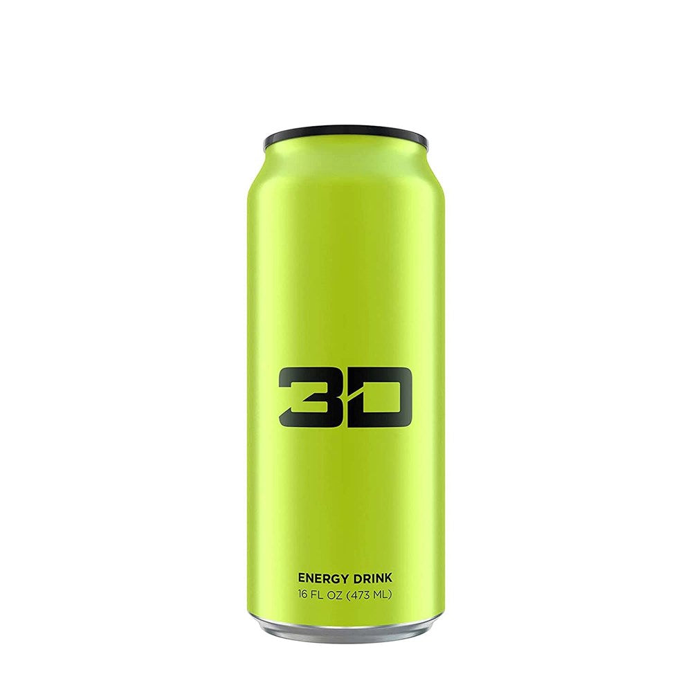3D Energy Drink Green 16oz