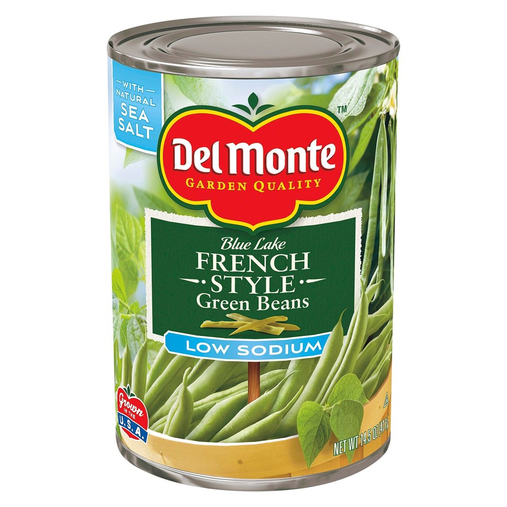 Del Monte Low Salt French Style Green Beans 14.5oz