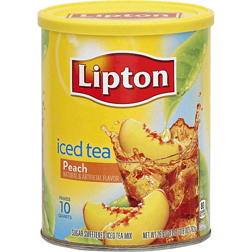 Lipton Peach Iced Tea Mix 10qt