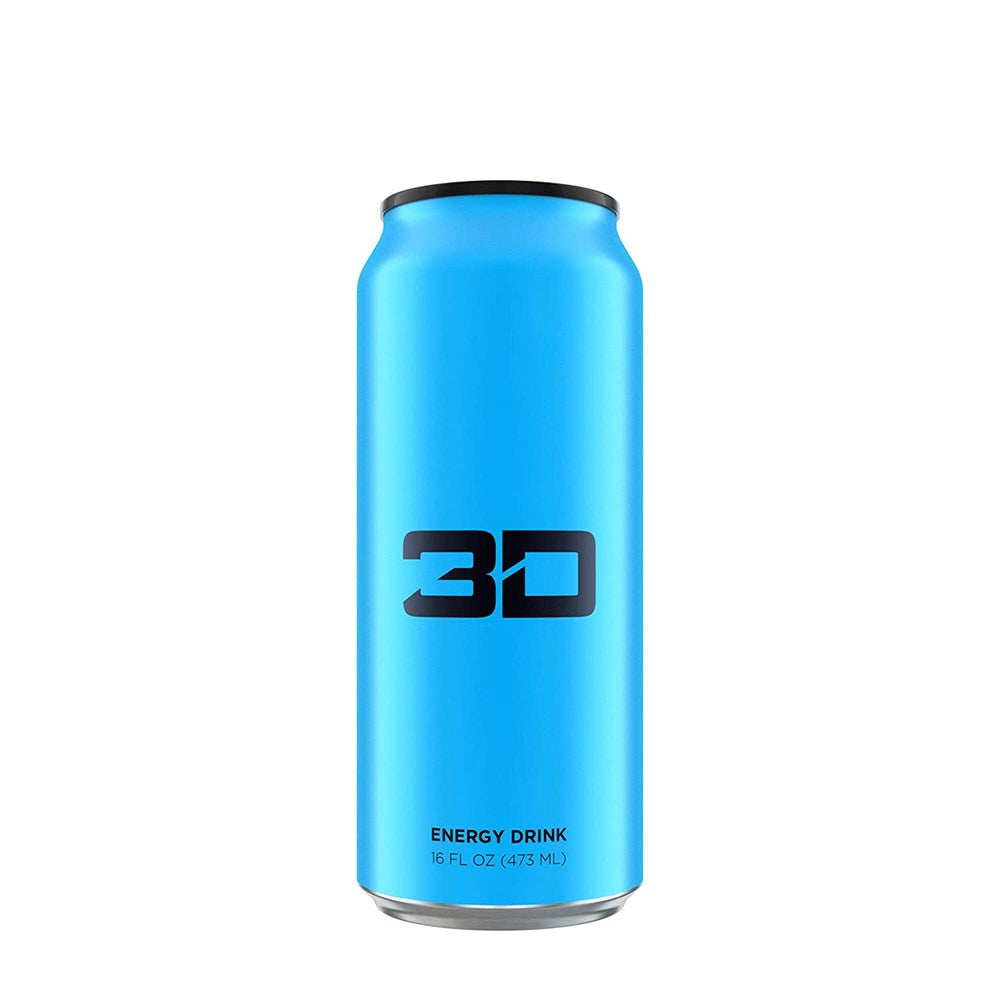 3D Energy Drink Blue 16oz