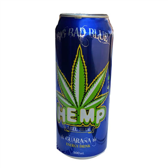 Hemp Abel Blue Energy Drink 500mL