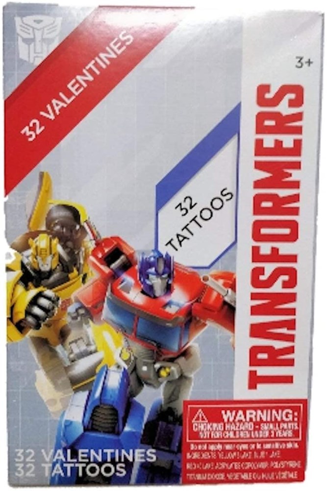 Transformers Valentines Cards 32ct