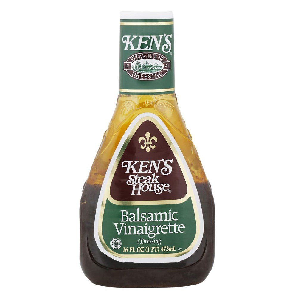 Ken's Steakhouse Balsamic Vinaigrette Dressing 16oz (BEST BY: JUNE 2023)