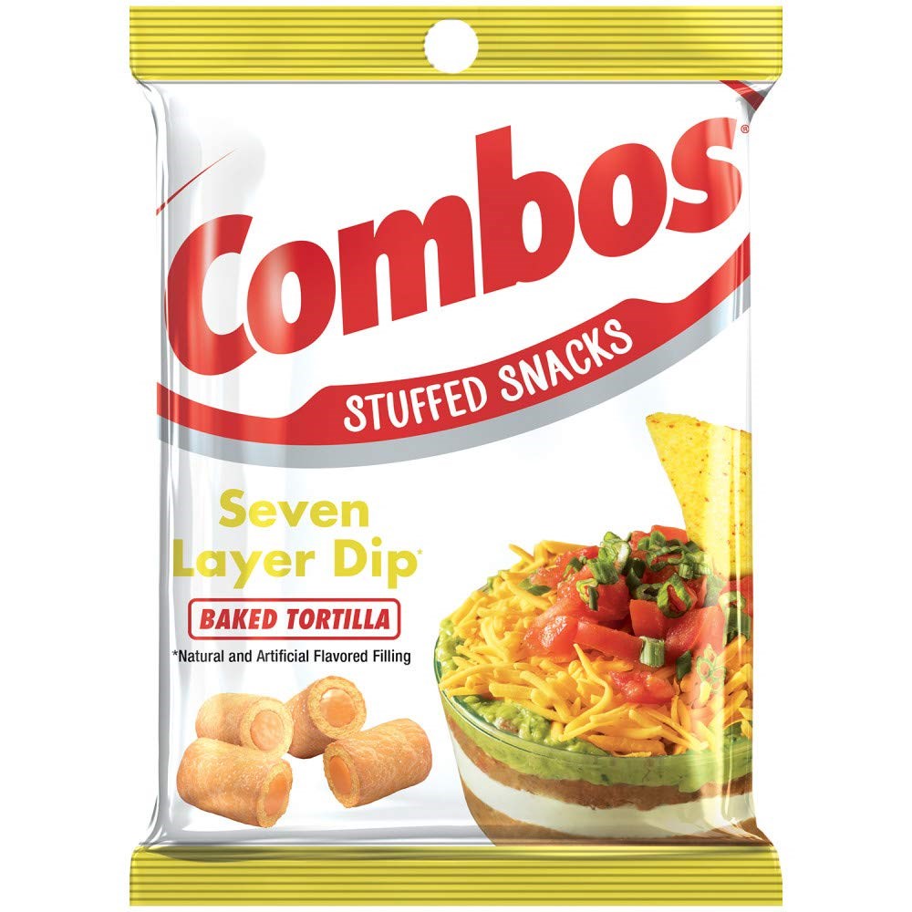 Combos Seven Layer Dip Tortilla Baked Snacks 6.3oz