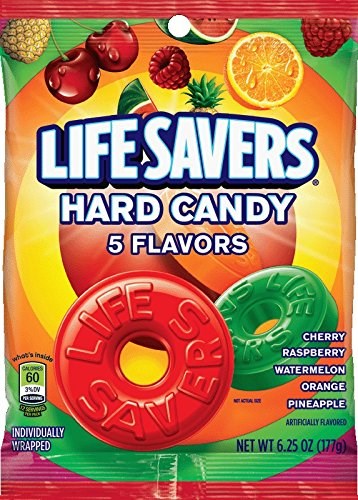 Life Savers 5 Flavors Hard Candy 6.25oz