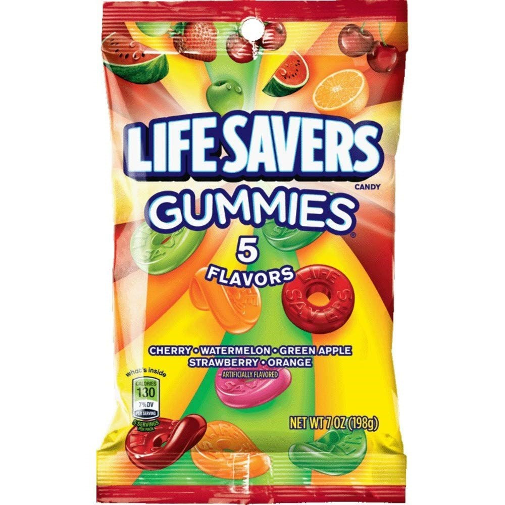 Life Savers 5 Flavors Gummies 7oz