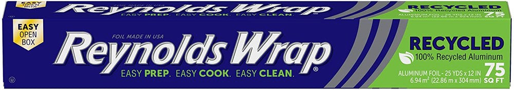 Reynolds Wrap 100% Recycled Aluminum Foil 75sq ft
