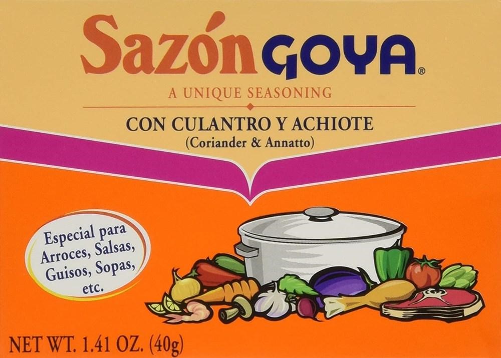 Sazon Goya Coriander & Annatto Seasoning 1.41oz