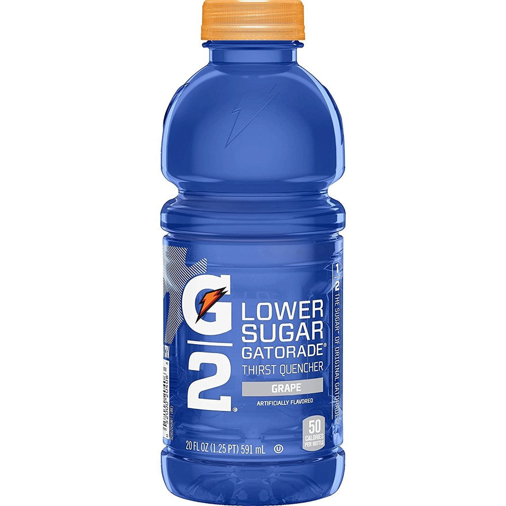 Gatorade G2 Lower Sugar Grape Thirst Quencher 20oz