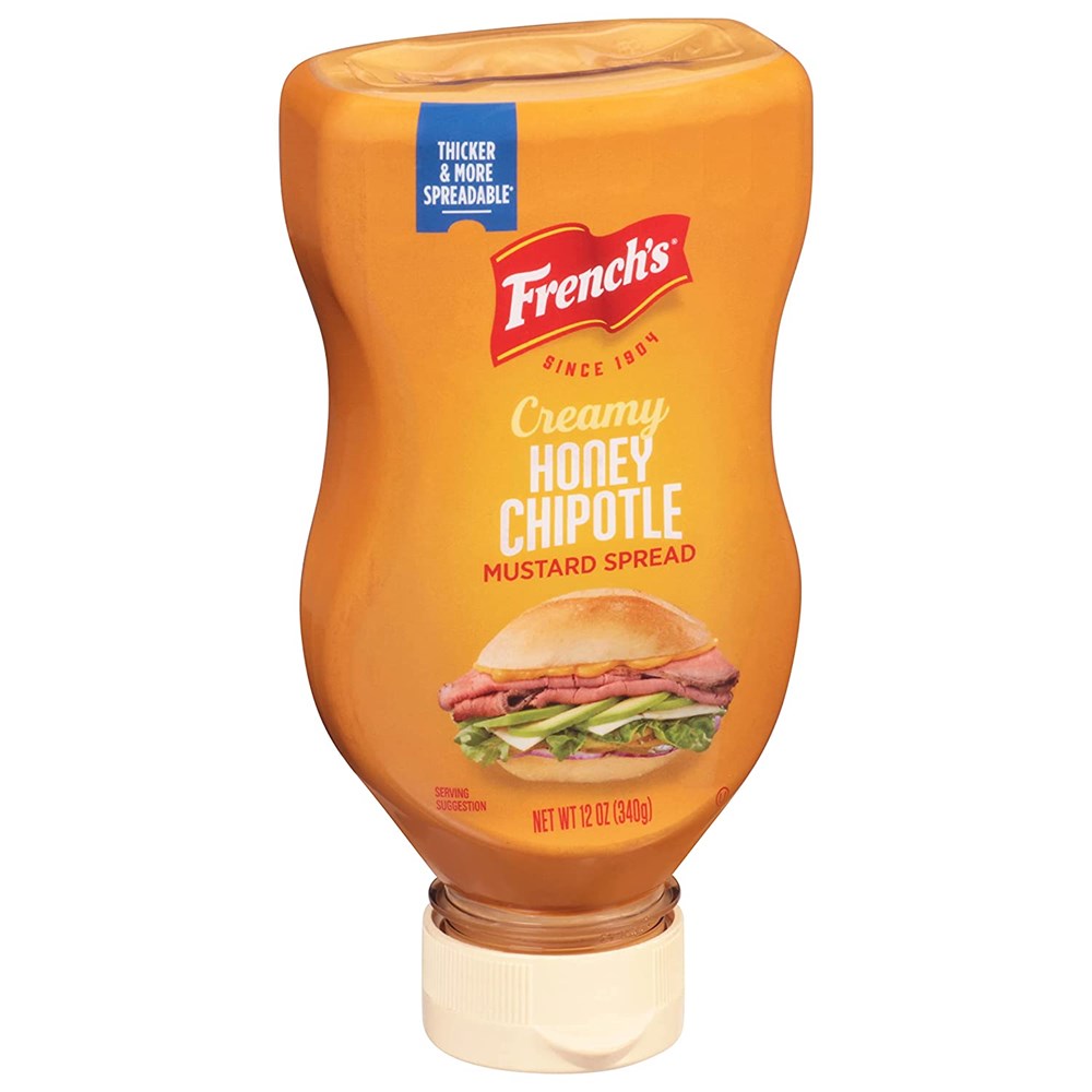French's Creamy Honey Chipotle Mustard 12oz (BEST BY: DEC 2025)