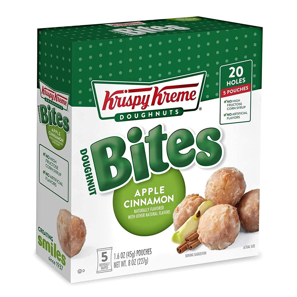 Krispy Kreme Apple Cinnamon Doughnut Bites 8oz