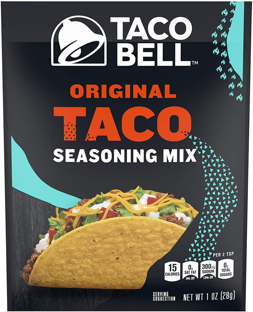 Taco Bell Original Taco Seasoning Mix 1oz