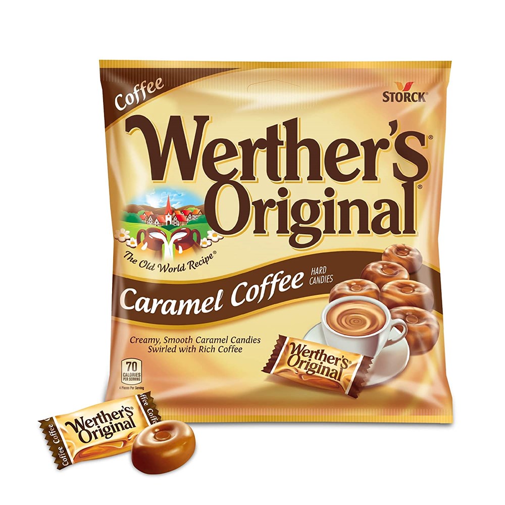Werther's Original Caramel Coffee Hard Candies 2.65oz