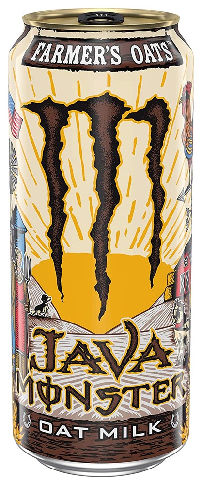 Monster Energy Java Coffee Farmers Oats Oatmilk Flavour Energy Drink 443ml