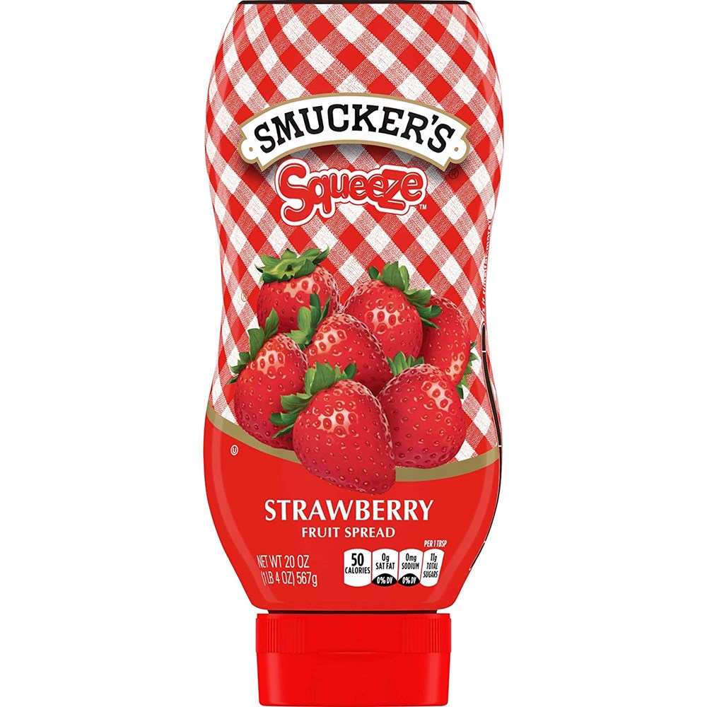 Smucker's Squeeze Strawberry Fruit Spread 20oz