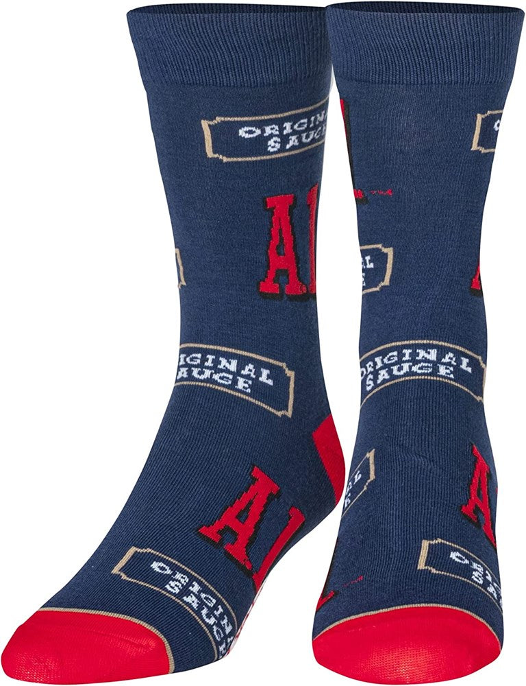 Crazy Socks A1 Steak Sauce Socks (1 Pair)