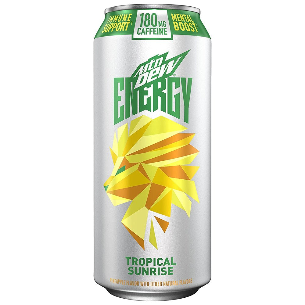 Mountain Dew Energy Tropical Sunrise 16oz
