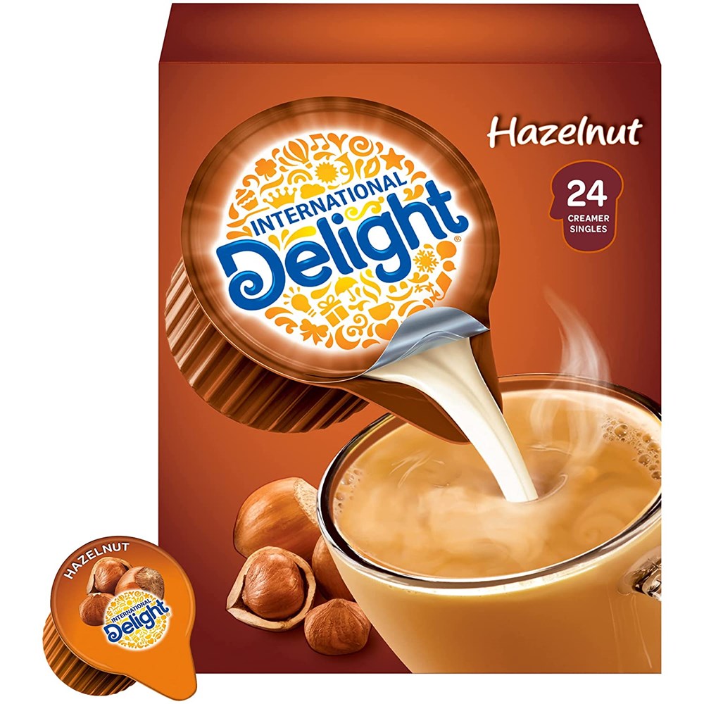 International Delight Hazelnut Creamer 24ct (BEST BY: DEC 25)