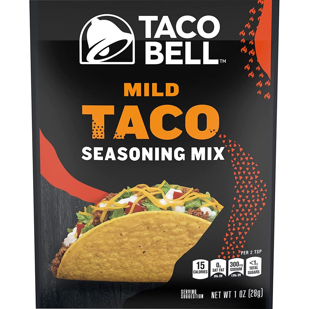 Taco Bell Mild Taco Seasoning Mix 1oz