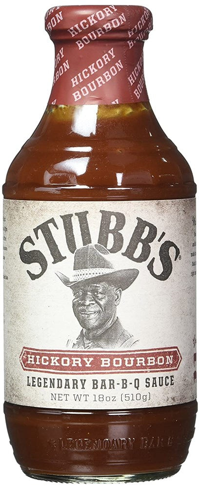Stubb's Hickory Bourbon BBQ Sauce 18oz